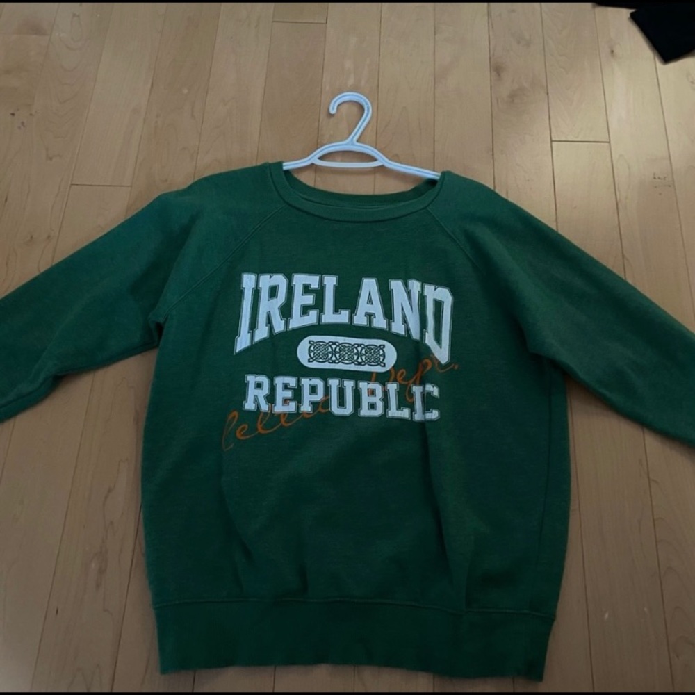 green ireland sweatshirt